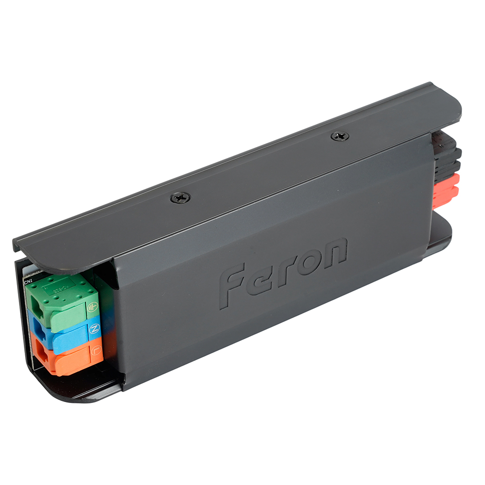 Трансформатор для светодиодной ленты с плавным пуском и диммированием Feron LB004 100W 24V IP20 52124