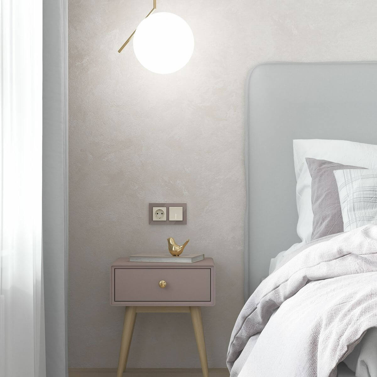 Розетка с заземлением и шторками Werkel 4690389184741 W1171162