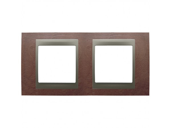 Рамка 2-постовая Schneider Electric Unica Top MGU66.004.2M4