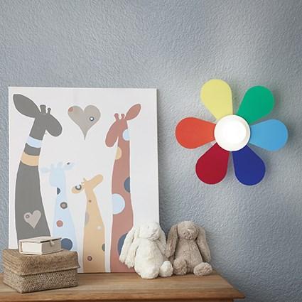 Настенный светильник Ideal Lux Flower AP1 D30 141329