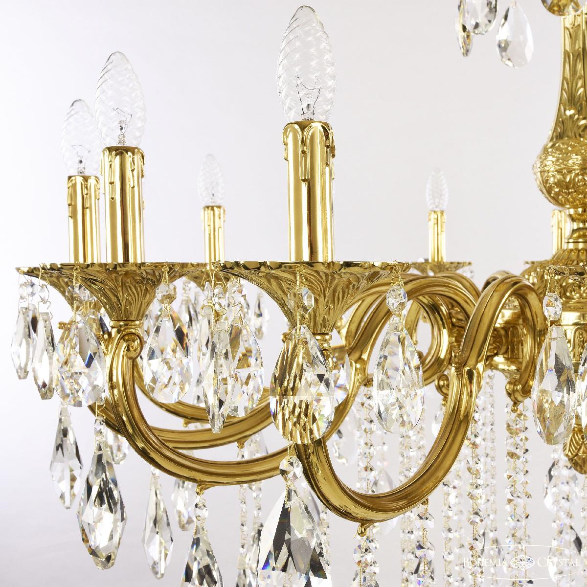 Подвесная люстра Bohemia Ivele Crystal Verona 72101/16/360 B G
