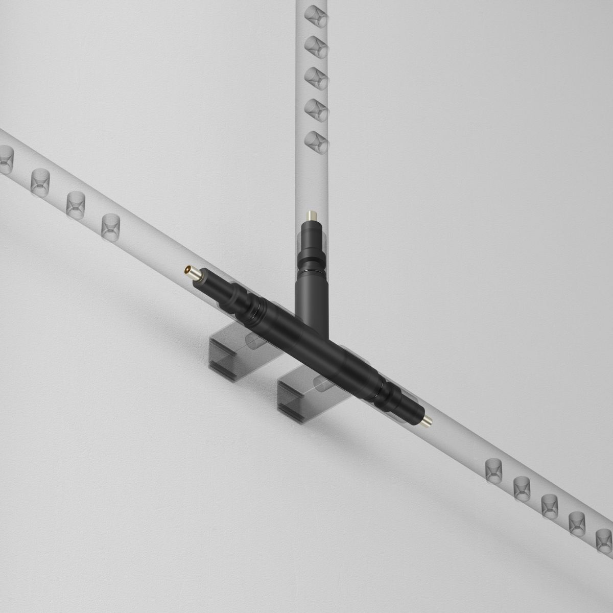 Т- образный коннектор для штанговой системы Maytoni Axity CA007TC-B