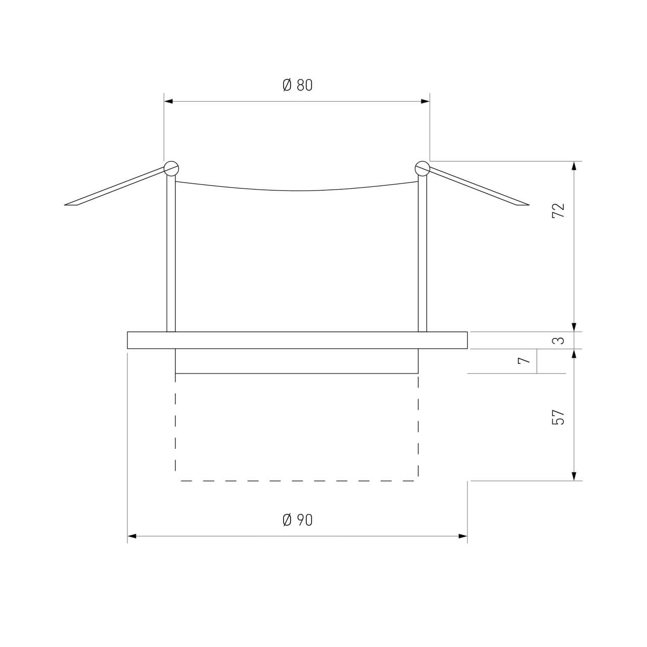 Встраиваемый светодиодный спот Elektrostandard 9917 LED 10W 4200K серебро 4690389161742