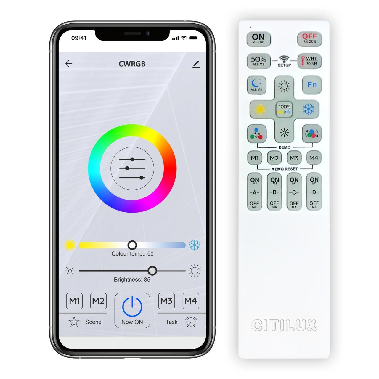 Потолочная люстра Citilux  Старлайт CL703A143G