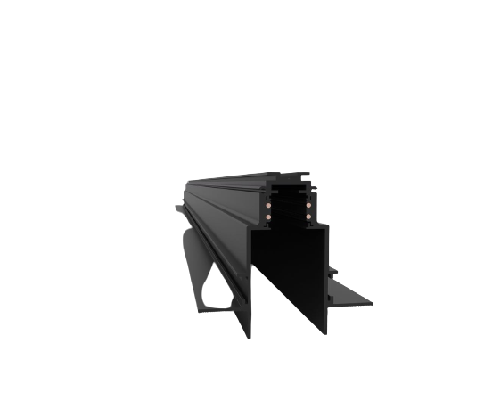 Шинопровод встраиваемый магнитный Elvan T-02-72-V-BK