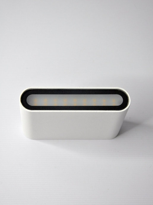 Уличный настенный светильник Elvan BR-007T-6W-WW-Wh