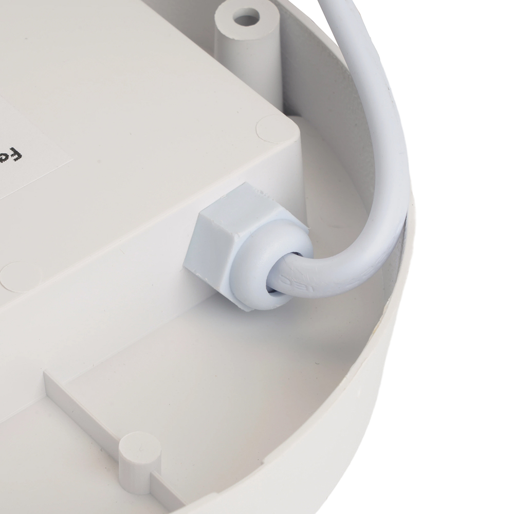 Настенно-потолочный светильник Feron 51512 Светодиодный светильник серии TR ЖКХ Круг 12Вт, 4000К, опал, IP65