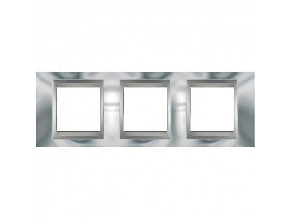 Рамка 3-постовая Schneider Electric Unica Quadro MGU6.706.57