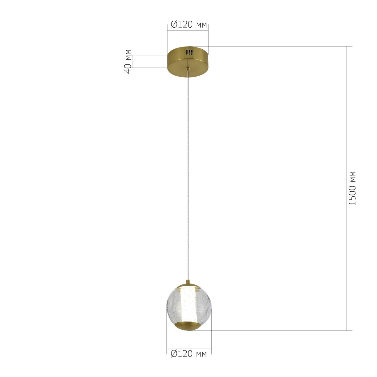 Подвесной светильник ST Luce Helmi SL6520.303.01