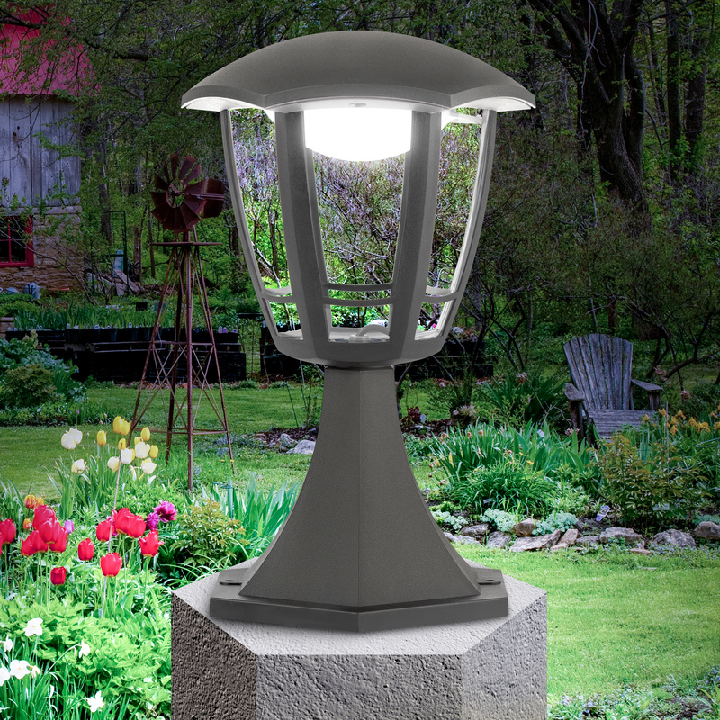 Ландшафтный светильник Эра ДТУ 07-8-003 У1 «Валенсия 1» серый Б0057519