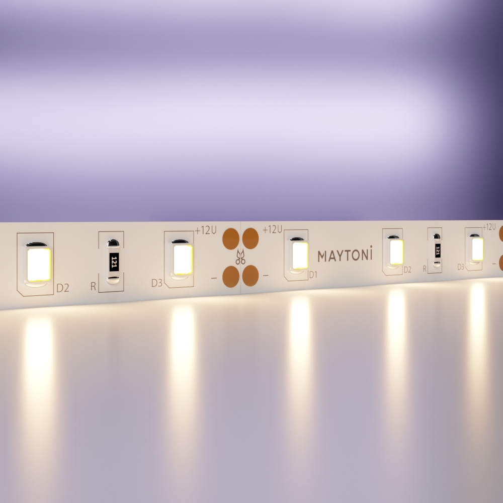 Светодиодная лента Maytoni Technical Led strip 12В 2835 7,2Вт/м 3000K 5м IP20 20001