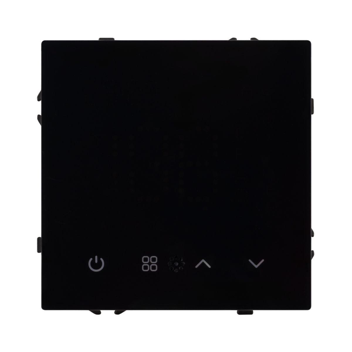 Терморегулятор Arlight SWT-NOBE-MTE-SFPL-BK (электрический тёплый пол) (Черный оникс) 058345