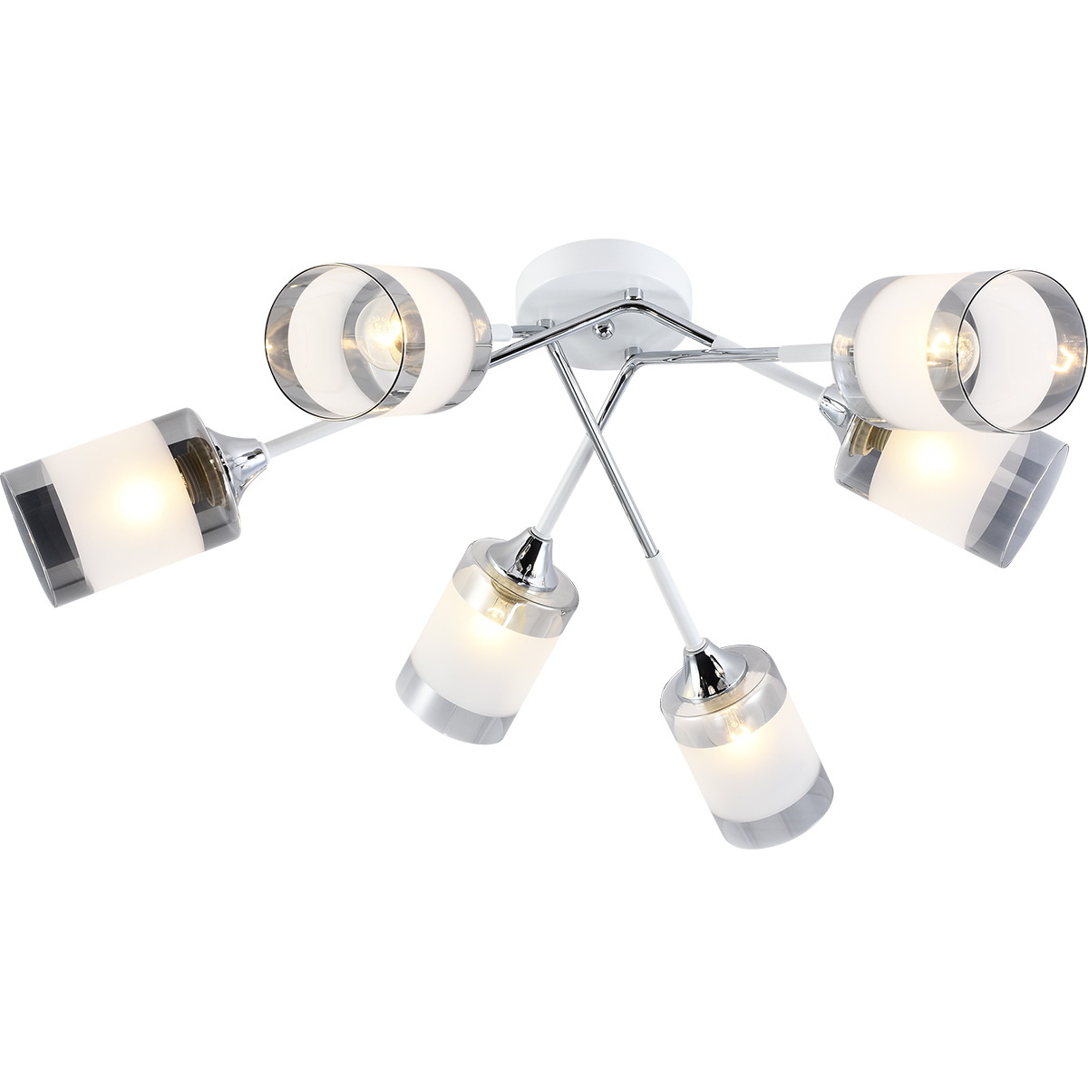 Потолочная люстра Reluce 01354-0.3-06 WH+CR