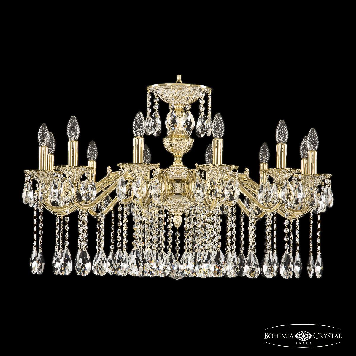 Подвесная люстра Bohemia Ivele Crystal Verona 72202/12/300 A GW