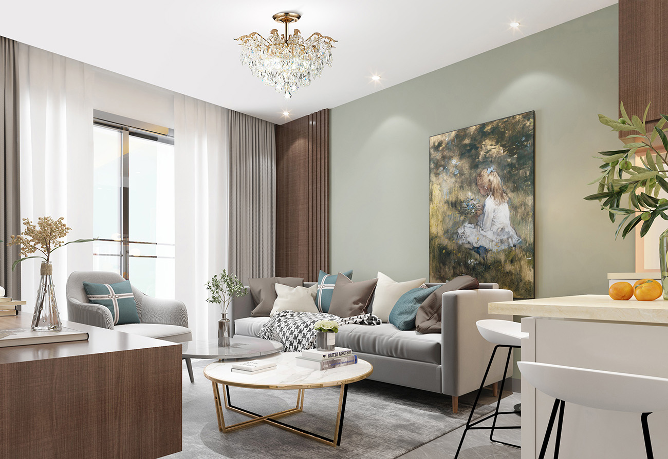 Люстра на штанге Escada Mona 1128/6 в Москве