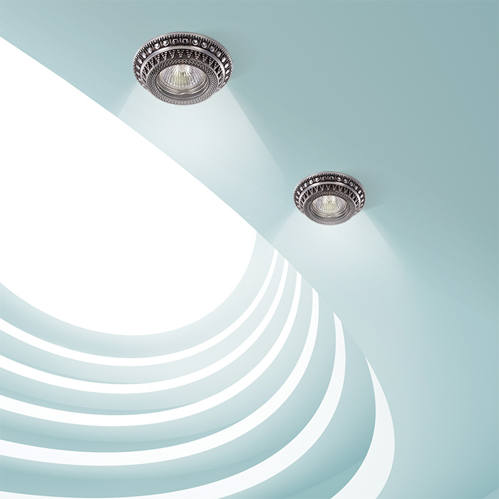 Встраиваемый светильник Novotech Vintage 370009