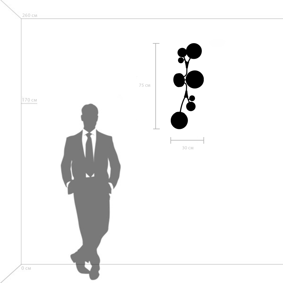 Бра на штанге Lightstar Croco 815533