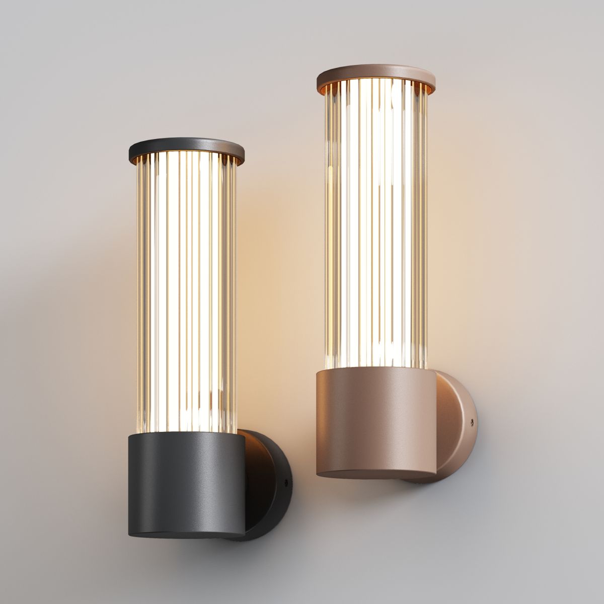 Уличный настенный светильник Maytoni Lit O593WL-L8BR3K