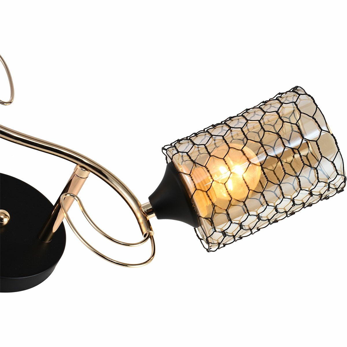 Люстра на штанге Reluce 01309-0.3-02 BK+FGD