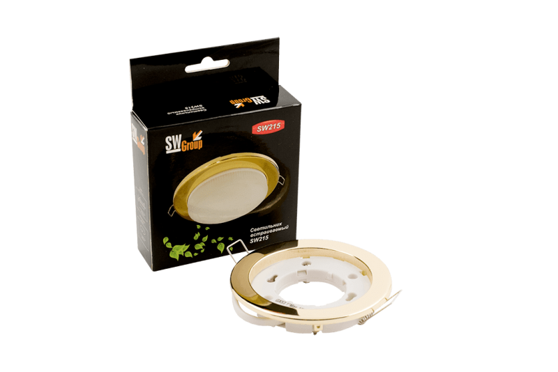 Встраиваемый светильник SWG GX53-H4-G 002297