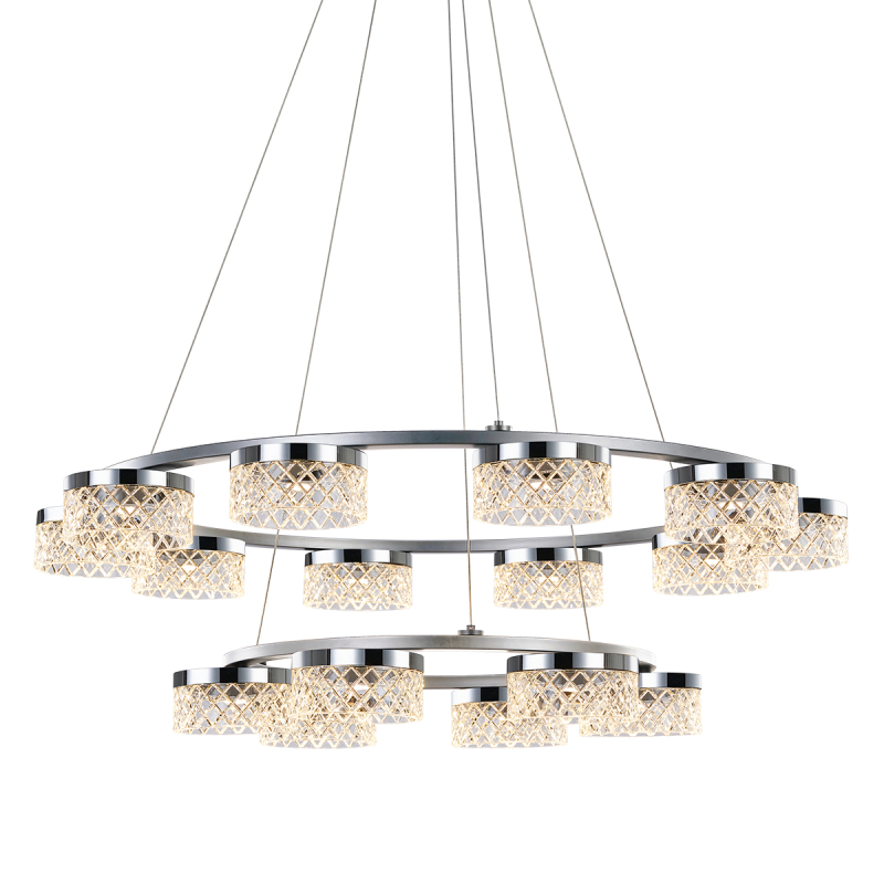 Подвесная люстра Delight Collection MD21020075 MD21020075-16B chrome