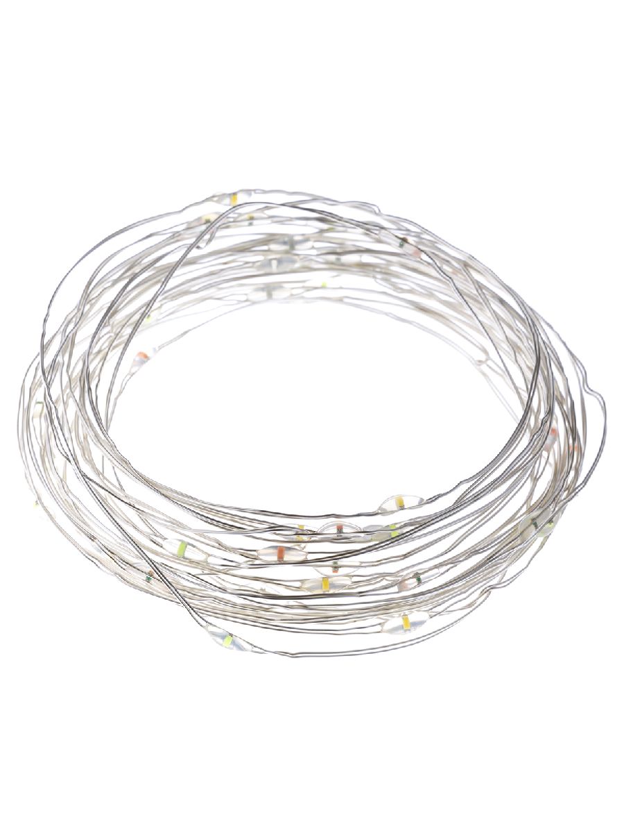 Светодиодная гирлянда TDM Electric Роса50 2хCR2032 разноцветная без мерцания SQ0361-0060