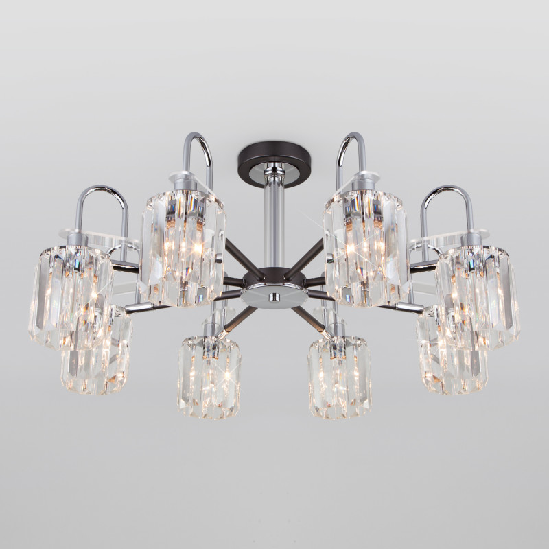 Люстра на штанге Eurosvet 70090/8 графит Smart a045142