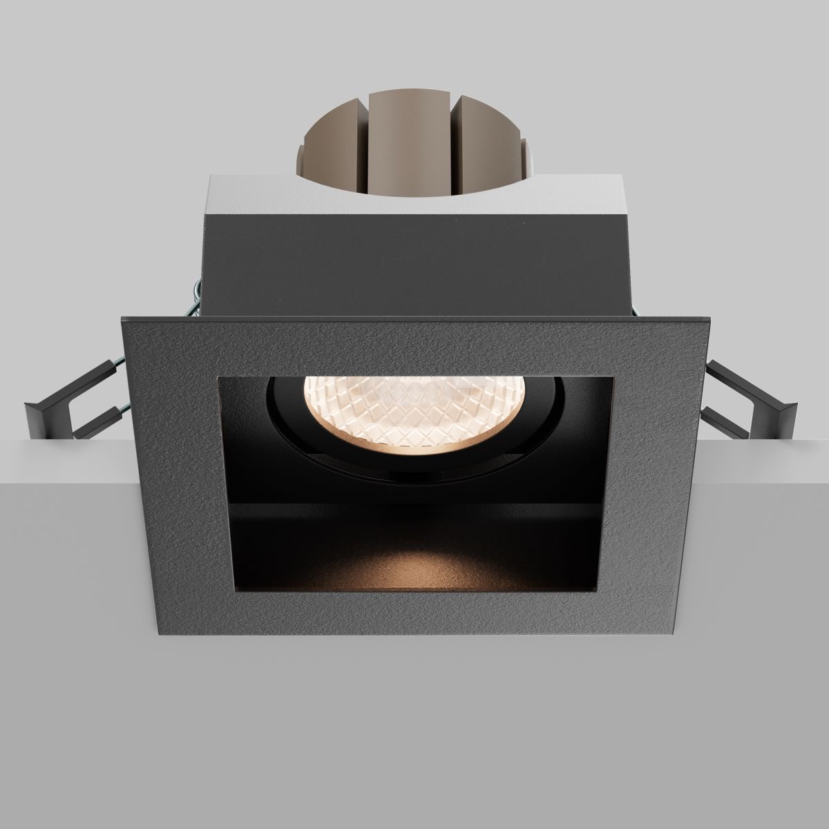 Встраиваемый светильник Maytoni Technical Metal Modern DL008-12W2.7-3-4K-B