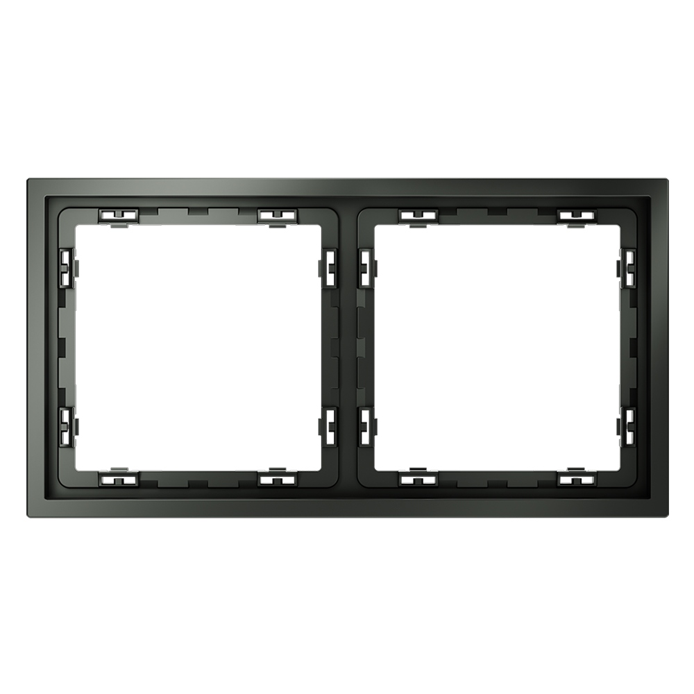 Рамка на 2 поста Voltum S70 VLS100206 (титан)