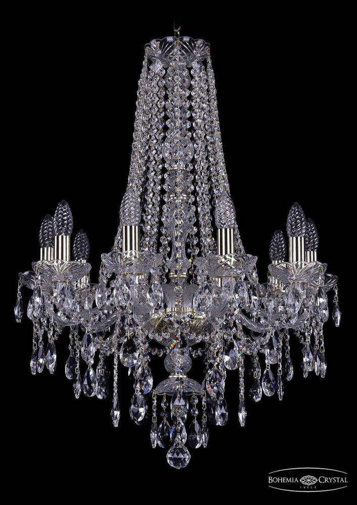 Подвесная люстра Bohemia Ivele 1415/10/200/h-75/G