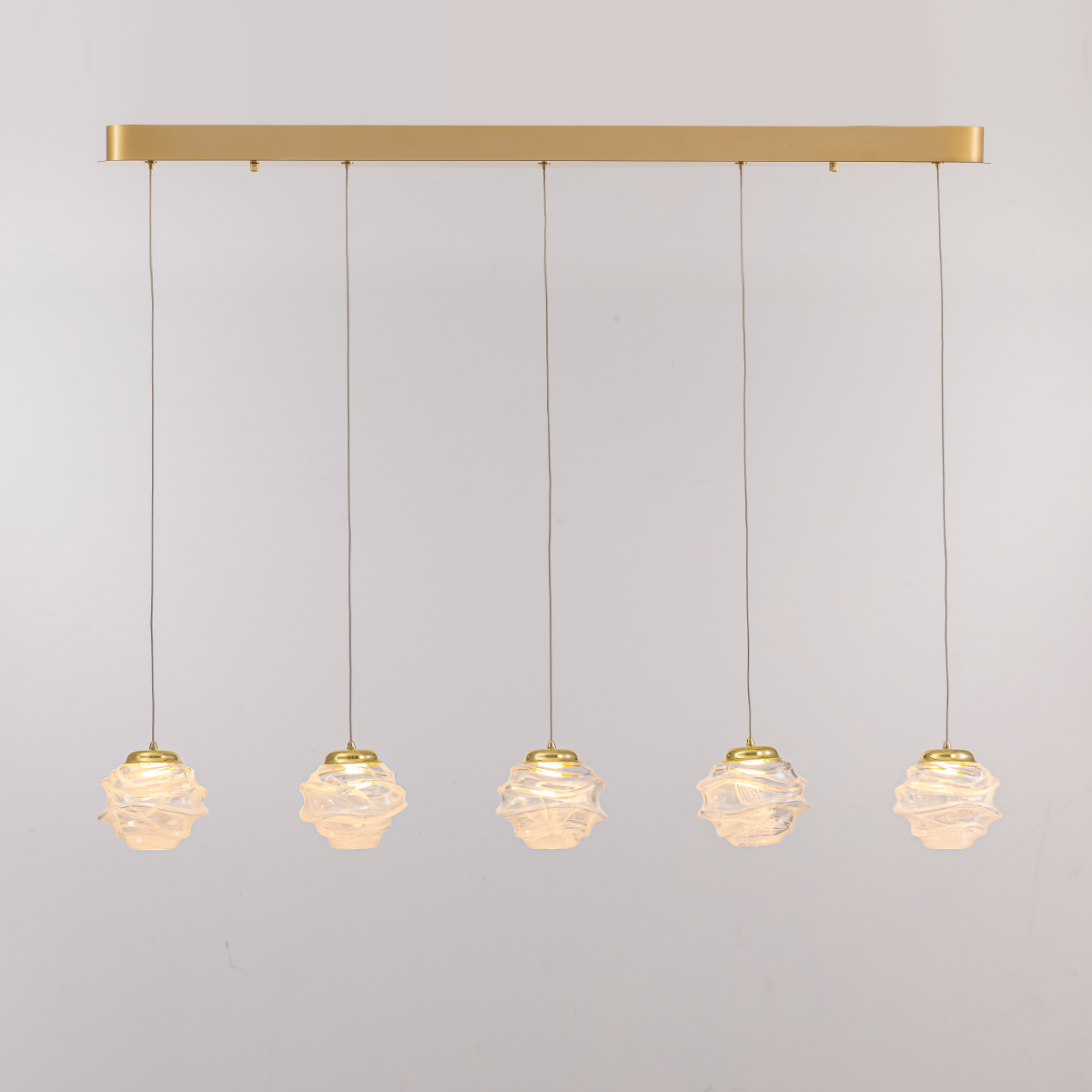 Подвесной светильник Delight Collection MD25030003-5B gold/clear