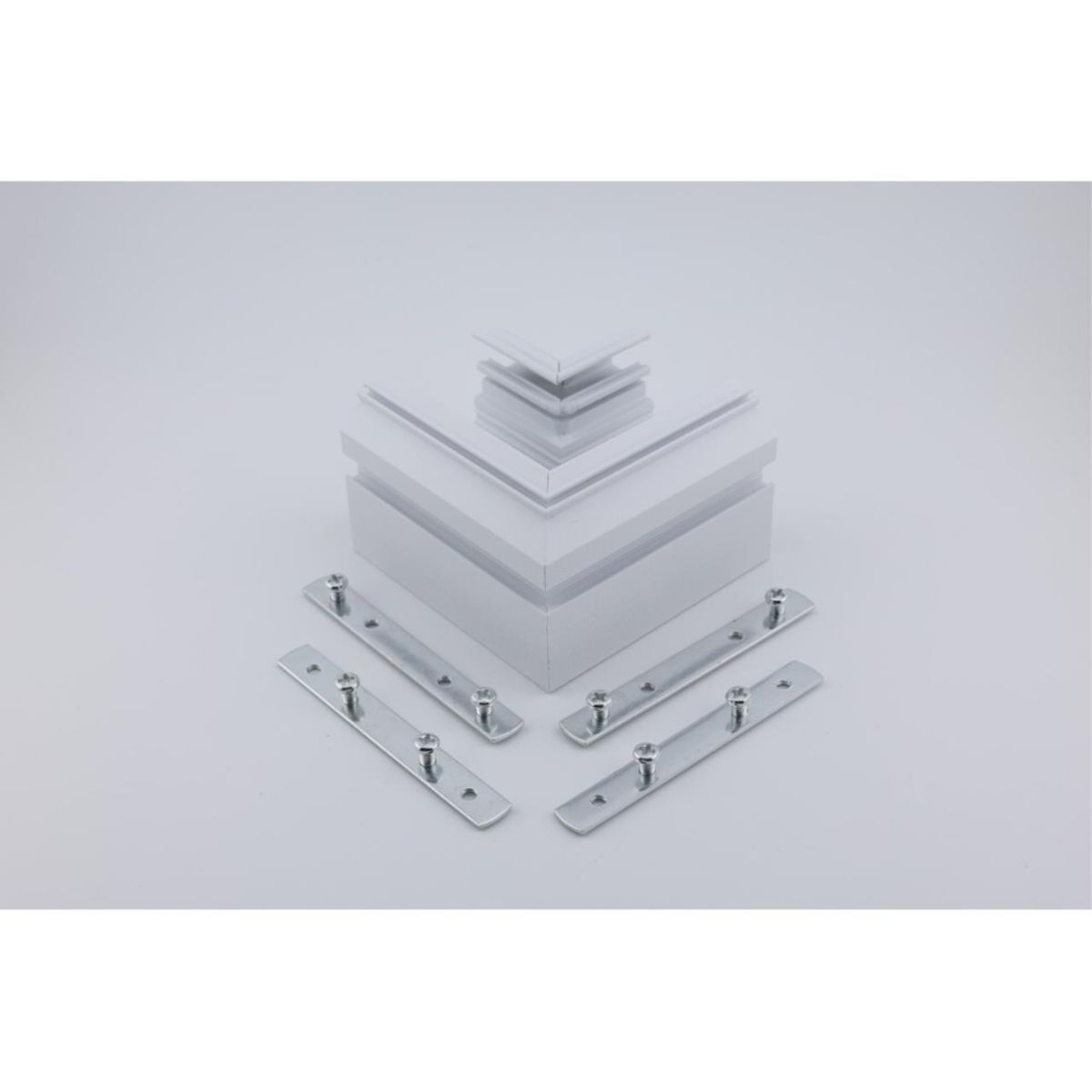 Соединитель для магнитного шинопровода угловой плоский для натяжного потолка Aployt Magnetic track 220 APL.0286.10.02