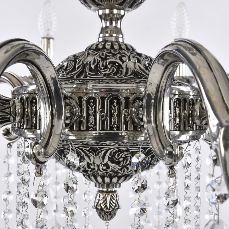 Подвесная люстра Bohemia Ivele Crystal Verona 72101/10/300 B NB