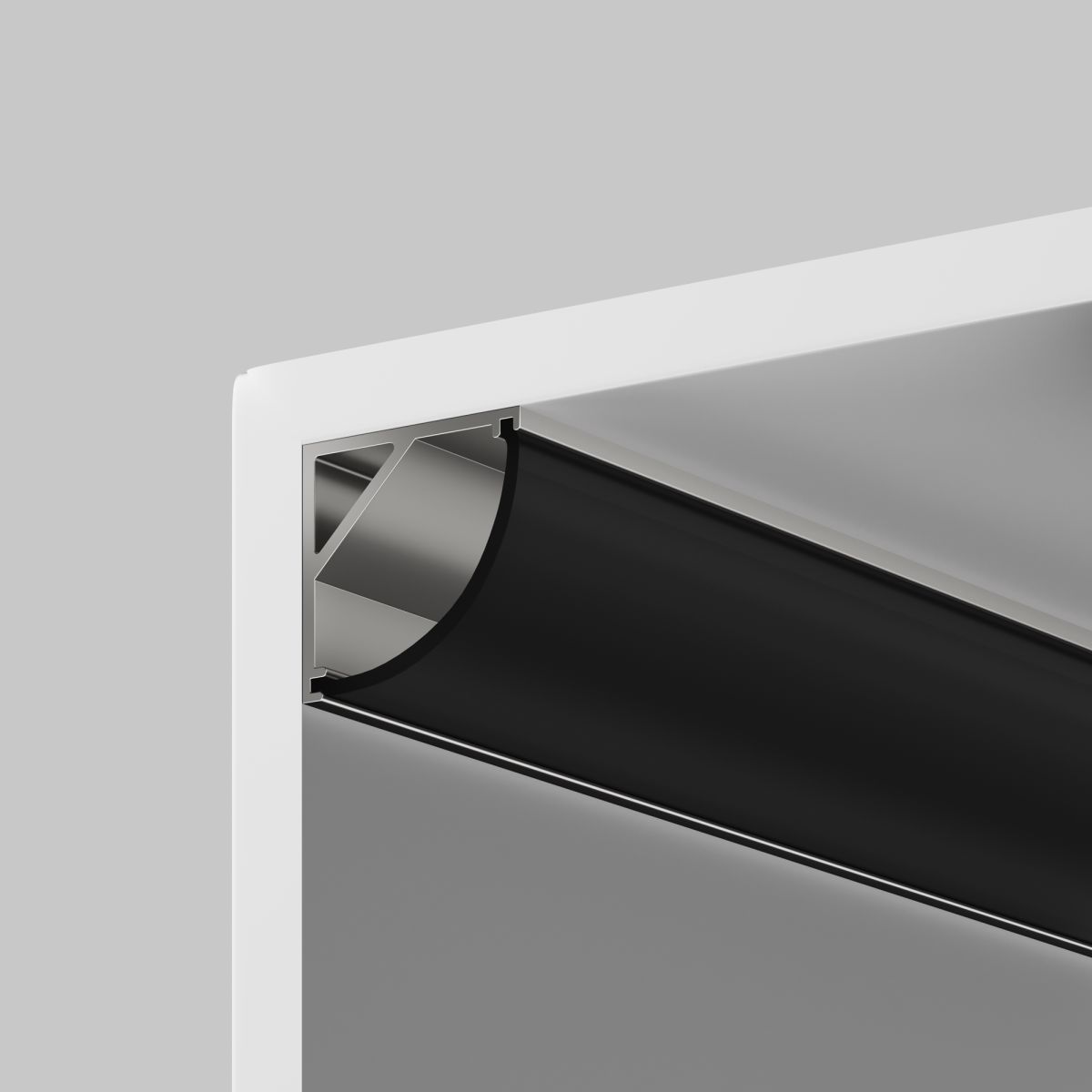 Рассеиватель для профиля 16×16 Дуга Maytoni Led Strip ALM-1616R-B-DF-2M 642027