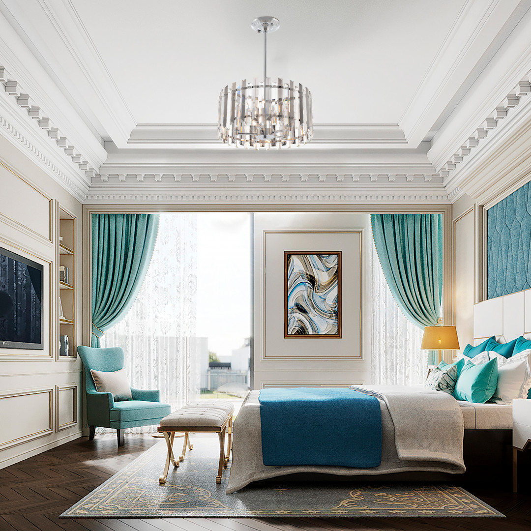 Люстра на штанге Arte Milano Sorrento 375209/5/350/390 CR