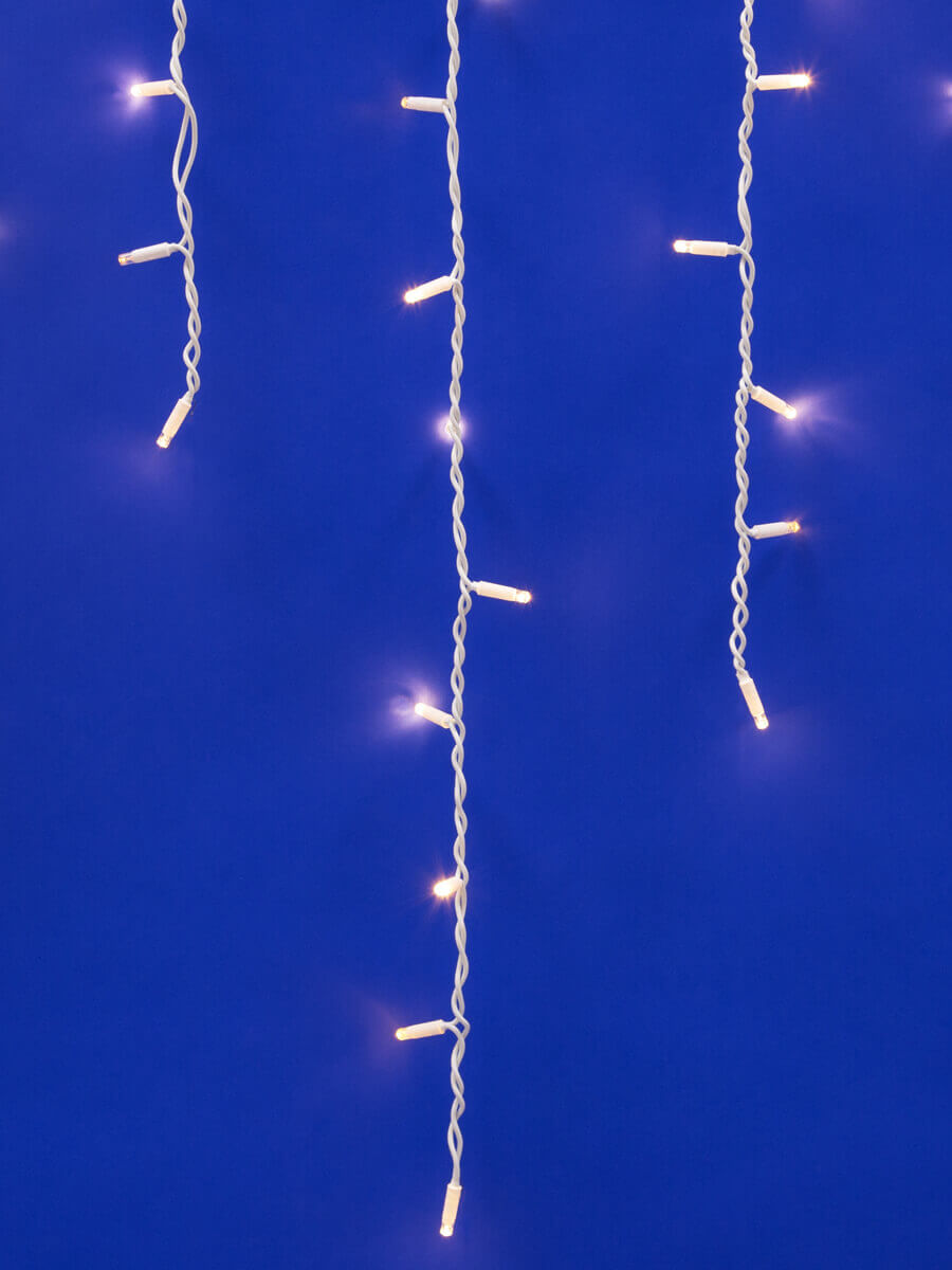 Уличная светодиодная гирлянда Uniel бахрома (UL-00003679) теплый белый ULD-B3010-200/SWK Warm White IP67