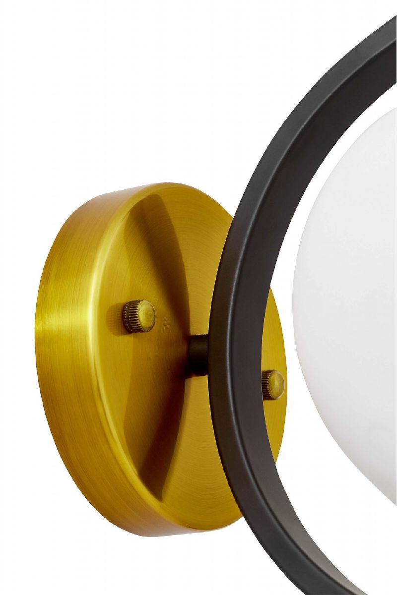 Бра Lumina Deco Donzano LDW 8034-1 BK+MD