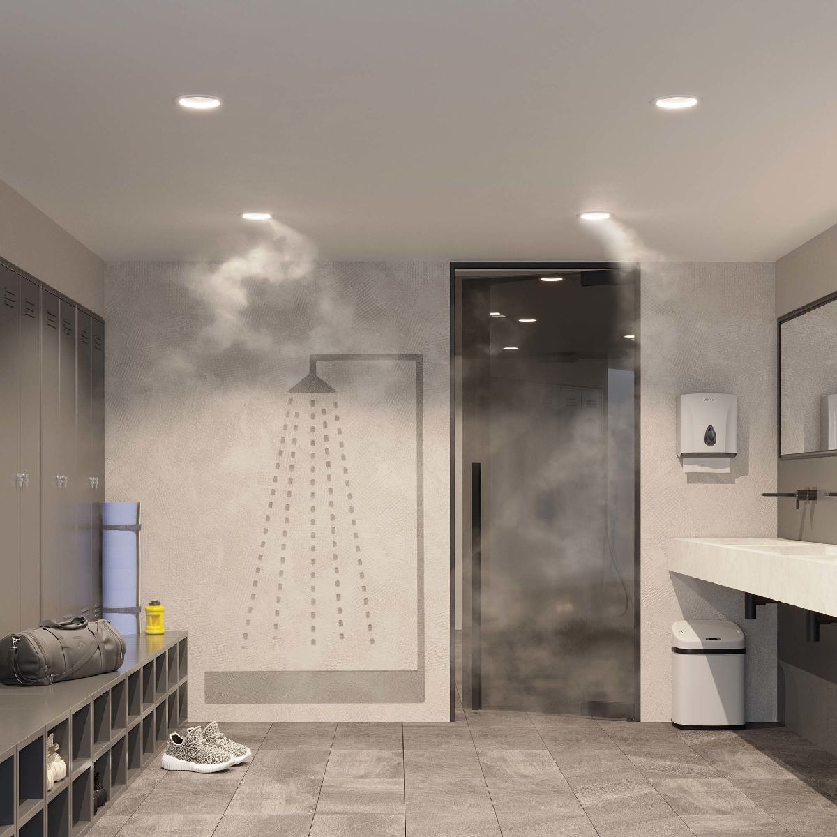 Встраиваемый светильник Arlight MS-MIST-BUILT-R220-30W Day4000 (WH, 110 deg, 230V) 039064