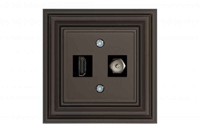 Розетка HDMI TV Liregus Retro 29-038