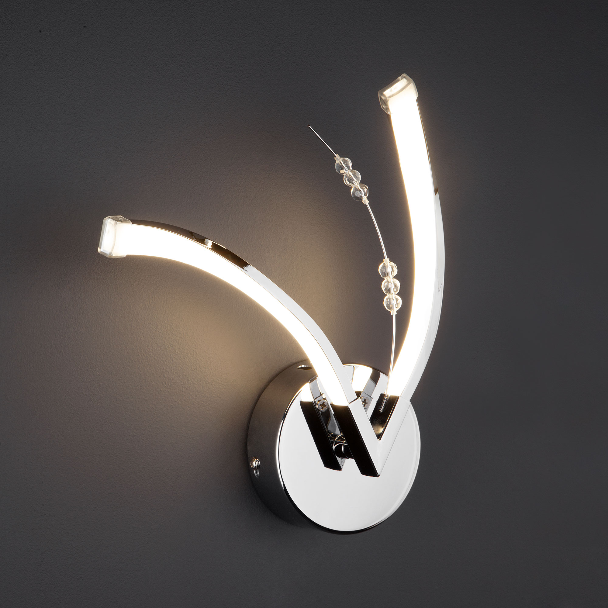 Настенный светильник Eurosvet Twist 90086/2 хром