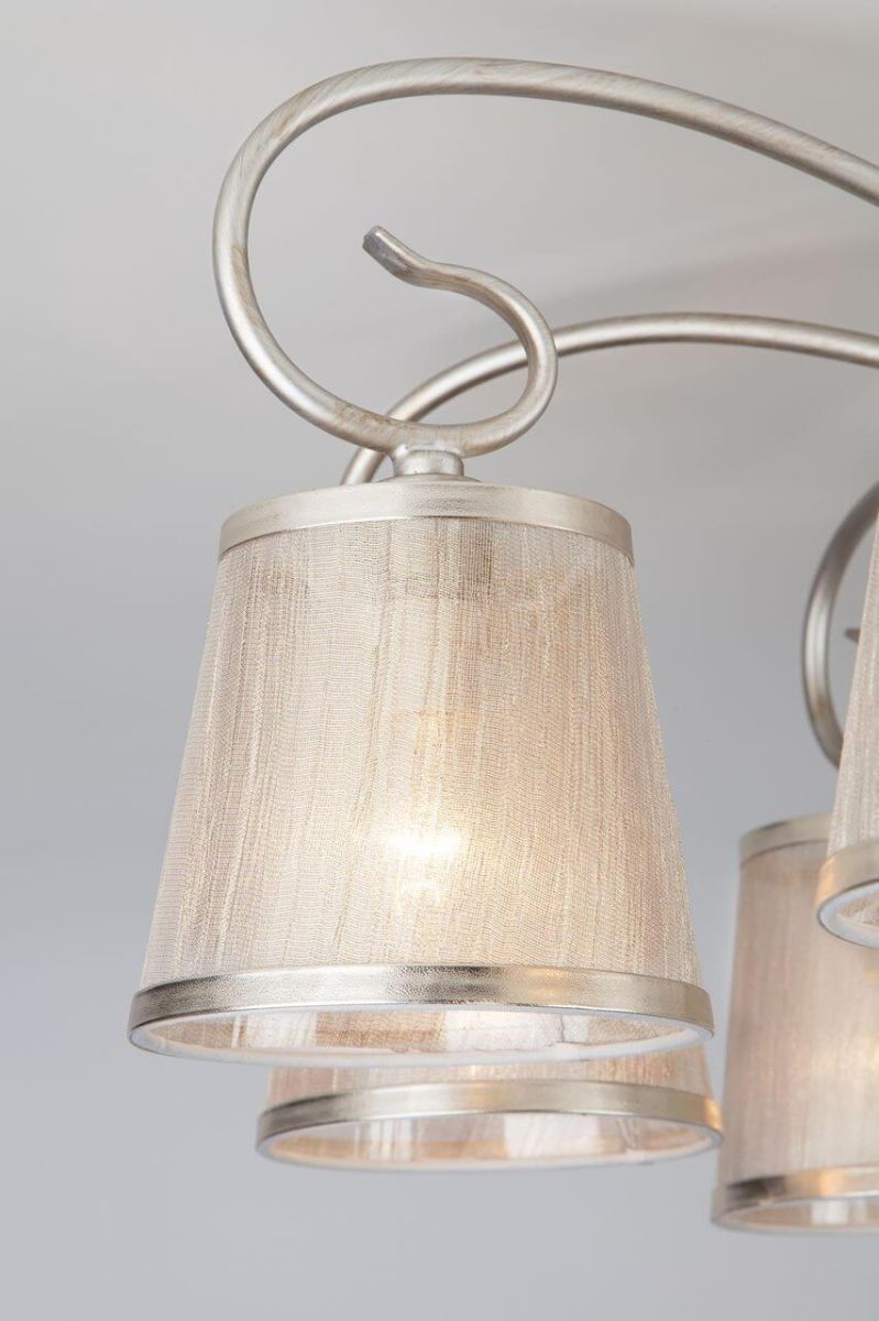 Потолочная люстра Eurosvet Liona 60065/8 серебро