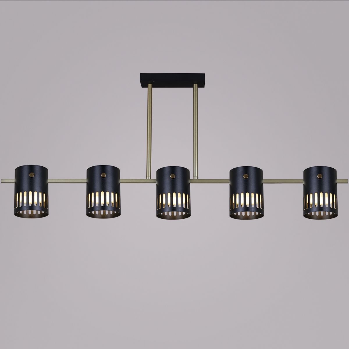 Потолочная люстра Reluce 06675-0.3-05 GD+BK GX53