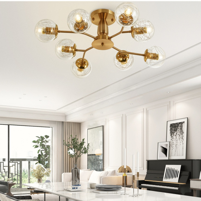 Потолочная люстра Arte Milano 275908/8 GD