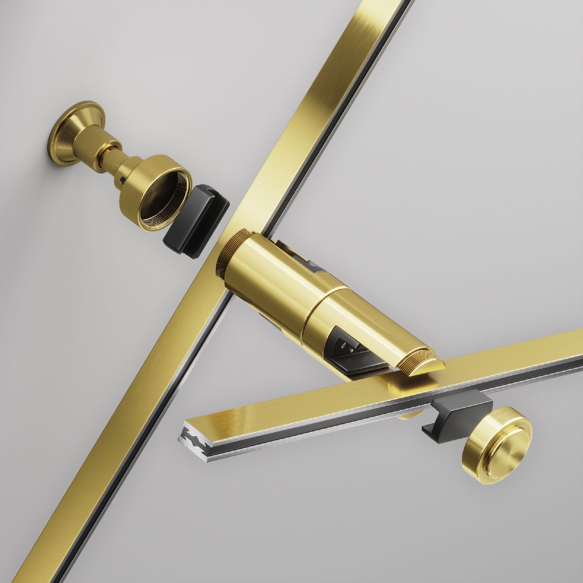 Крепление настенное двойное  Maytoni Flarity TRA155CW-D1-BS