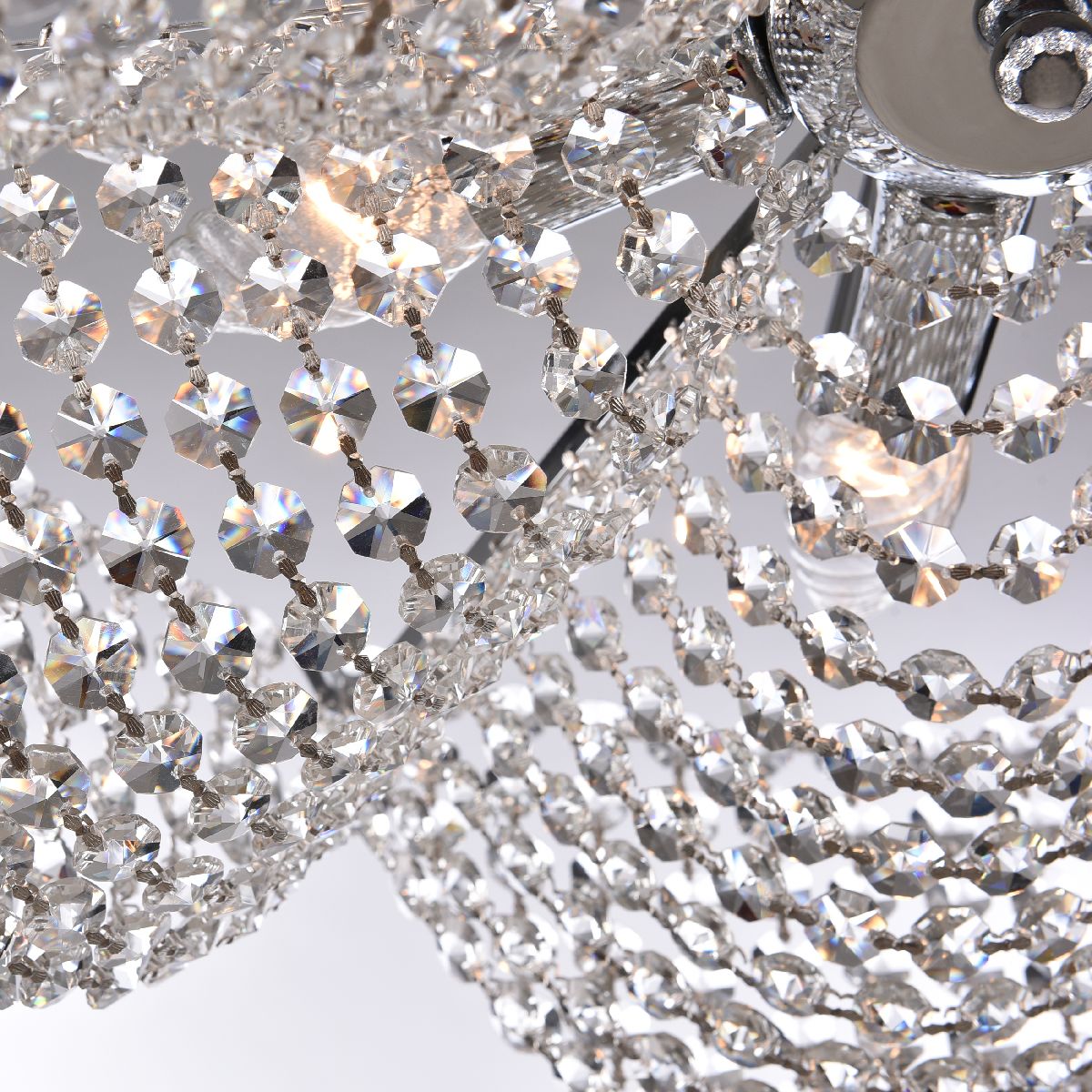 Потолочная люстра Bohemia Ivele Crystal 778/49 Ni