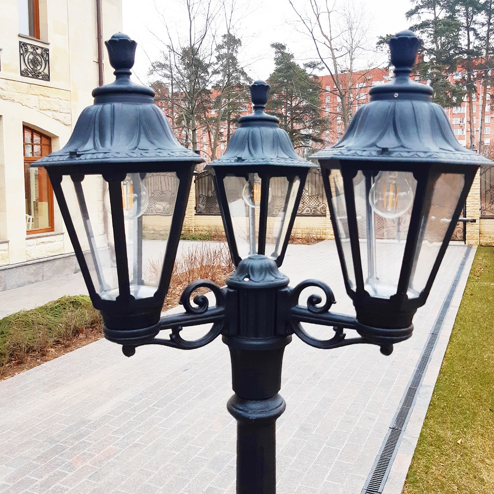 Садово-парковый светильник Fumagalli ARTU BISSO/RUT 3L E26.158.S30.AXE27