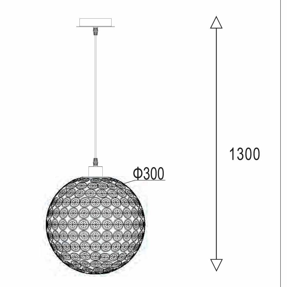Подвесной светильник Lucide Ayla 71432/01/60
