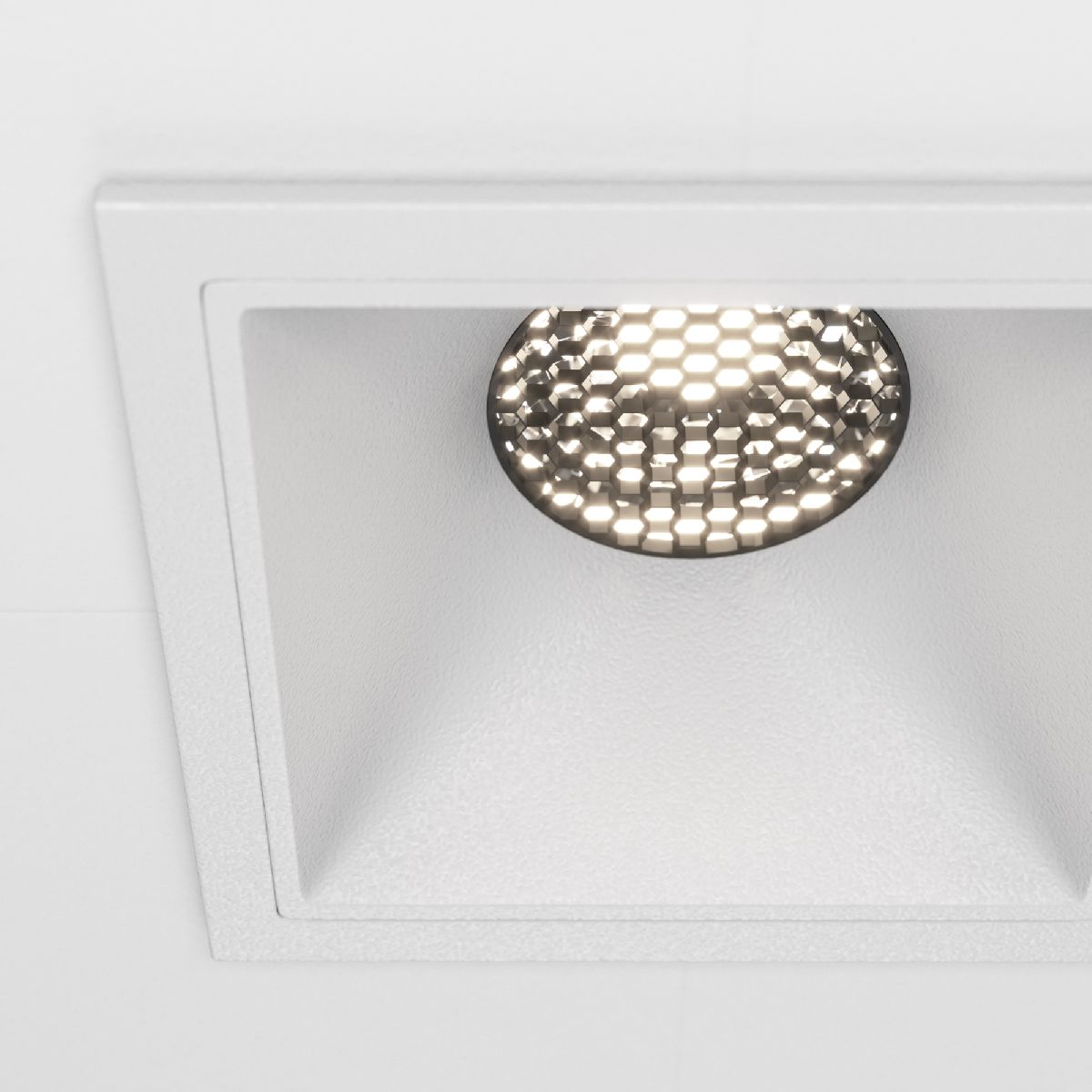 Встраиваемый светильник Maytoni Technical Alfa LED DL043-01-10W4K-SQ-W