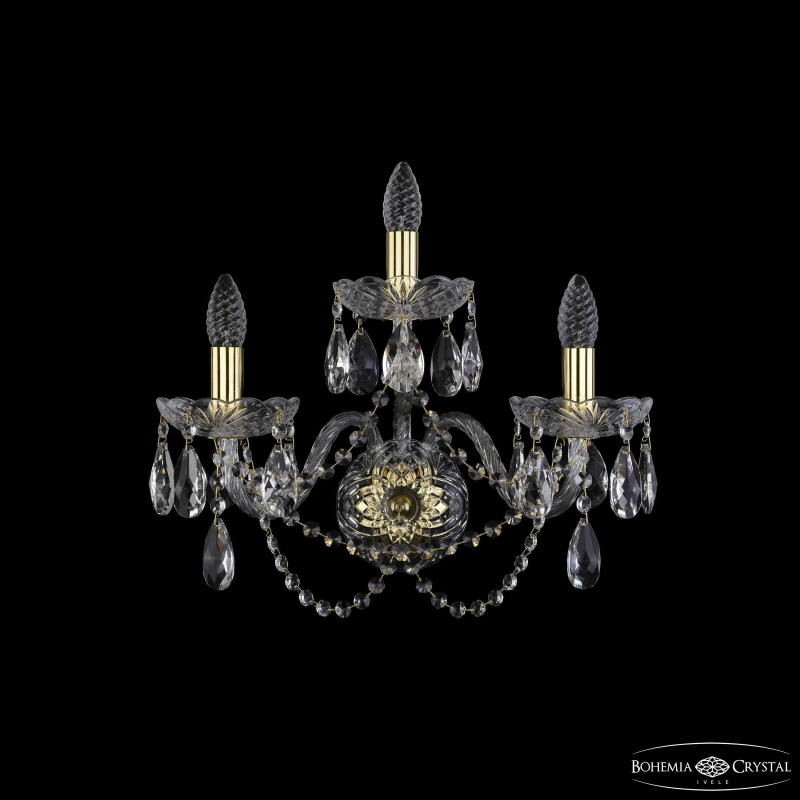 Бра Bohemia Ivele Crystal 1402B/2+1/195/XL G