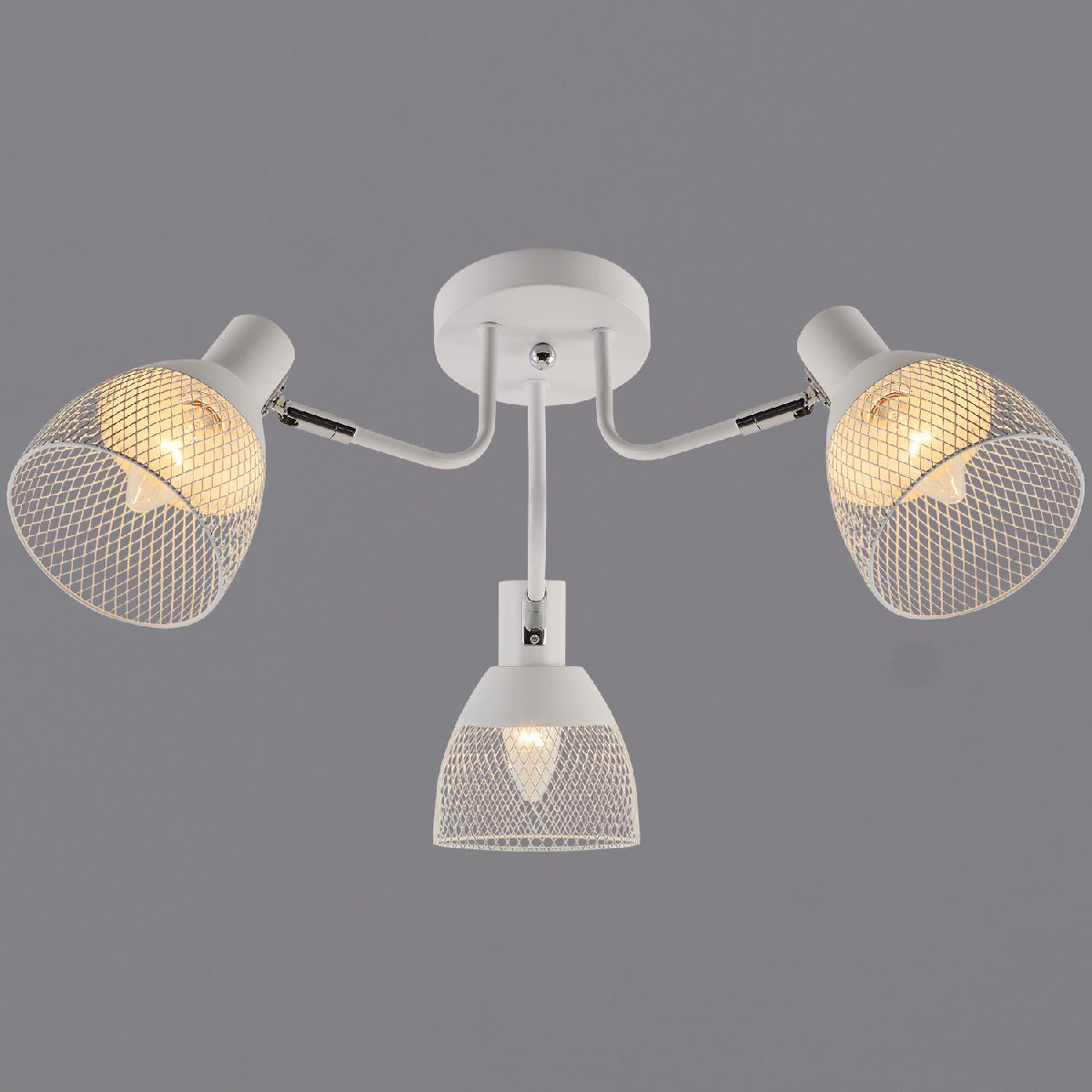 Потолочная люстра Reluce 01581-3.3-03 WH+CR